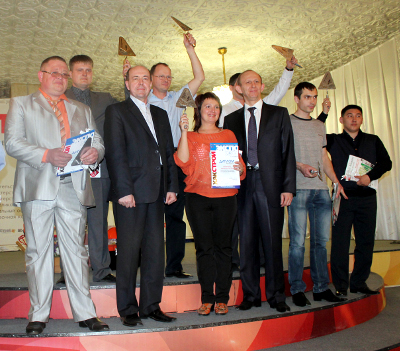 Церемония награждения ЭкспоСтрой 2014 Серебро